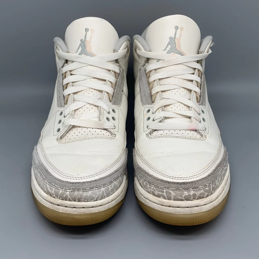 Jordan 3 Retro Craft Ivory Basketball Shoes FJ9479-100 Men’s Sz‎ 11